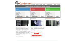 Desktop Screenshot of ekonto.net